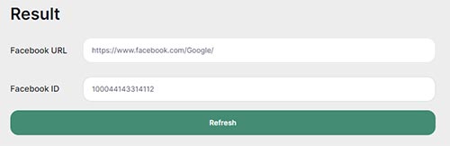 Find My Facebook ID Tool - Tubtic