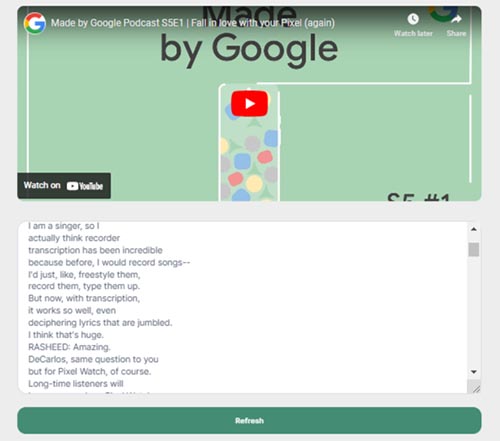 YouTube Transcript Extractor Tool - Tubtic